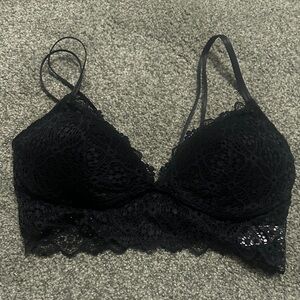 Auden Black Lace Bralette